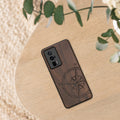 kwmobile Hülle kompatibel mit Xiaomi Poco F5 Pro 5G Case Handy Cover TPU Handyhülle Kompass Vintage