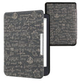 kwmobile Klapphülle kompatibel mit Tolino Shine 3 Hülle - eReader Case - Gleichung Grün Gelb Grün  [dsg03]