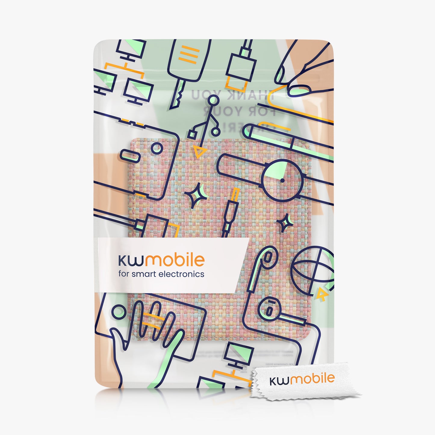 kwmobile Klapphülle kompatibel mit Kobo Libra 2 Hülle - eReader Case