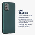 kwmobile Handyhülle für Motorola Edge 30 Neo Hülle - Silikon Case - Schutzhülle Cover