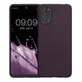 TPU Hülle für Motorola Moto G22 in Metallic Brombeere