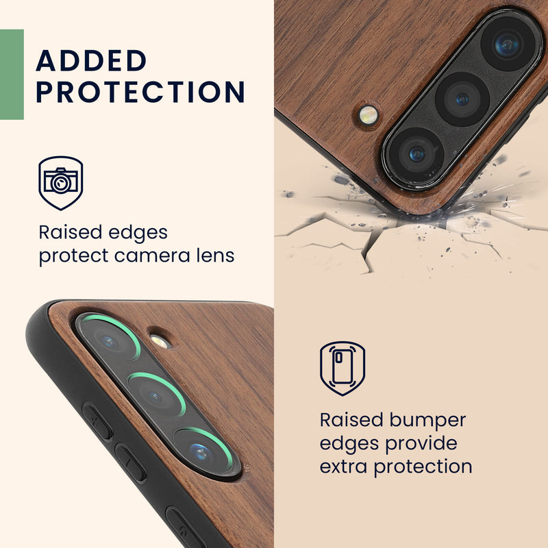kwmobile Hülle kompatibel mit Samsung Galaxy S23 Hülle Handy Cover TPU Handyhülle Kompass Vintage