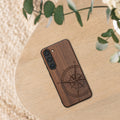 kwmobile Hülle kompatibel mit Samsung Galaxy S23 Hülle Handy Cover TPU Handyhülle Kompass Vintage
