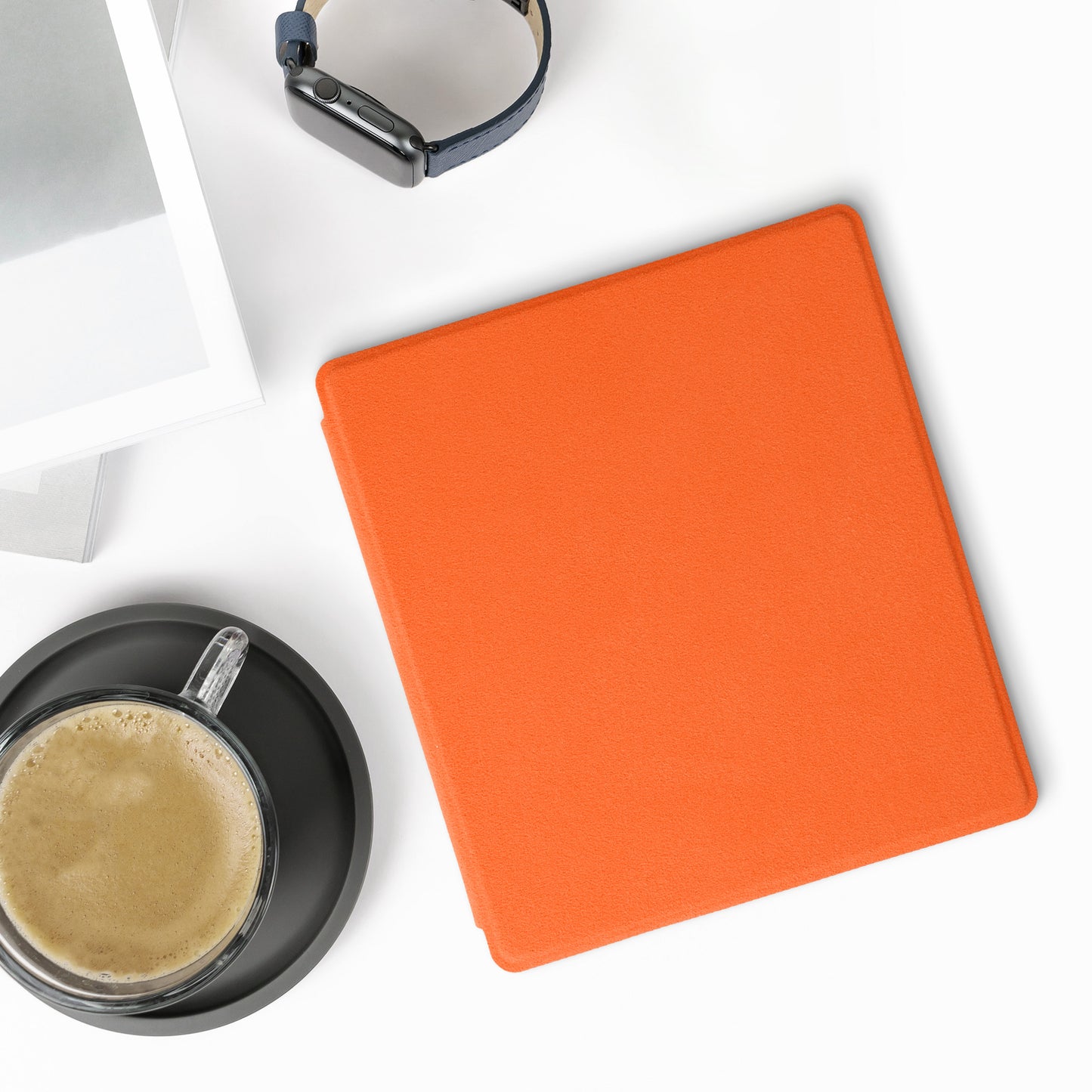 kwmobile Klapphülle kompatibel mit Amazon Kindle Oasis 10. Generation Hülle - Flipcase für den eReader aus Mikrofaser