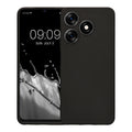 TPU Hülle mit Kameraschutz für TECNO Spark 10 in Schwarz matt