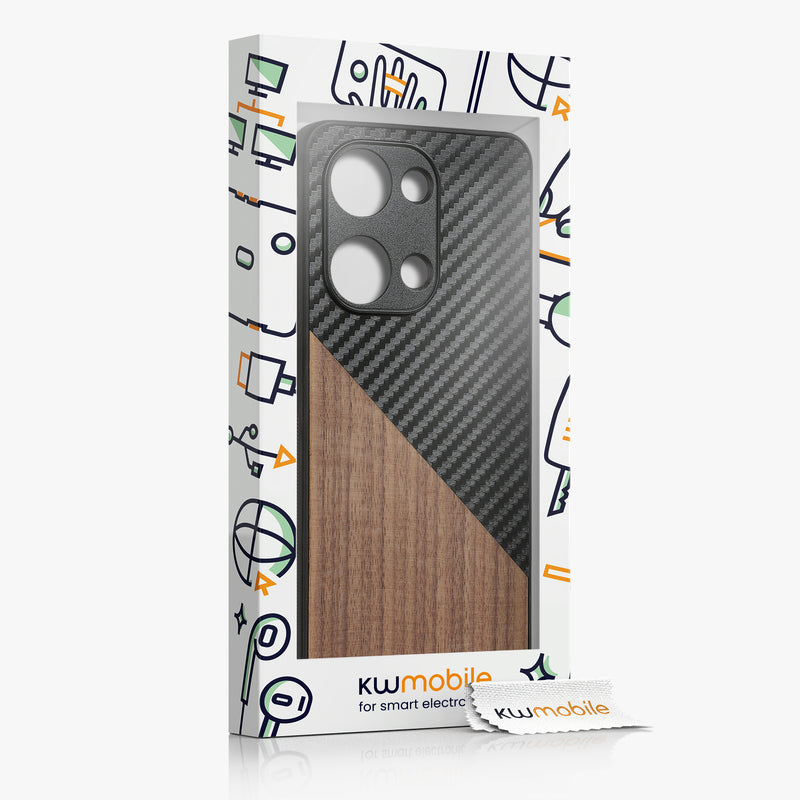 kwmobile Hülle kompatibel mit OnePlus Nord 3 5G - Handyhülle - Handy Schutzhülle - Smartphone Cover