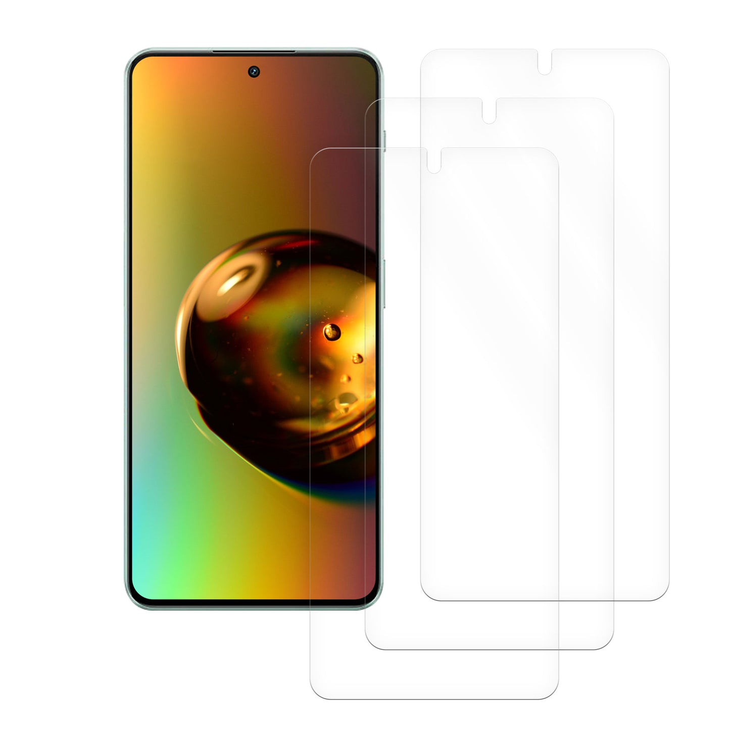 3x Folie kristallklar für OnePlus Nord 3 5G