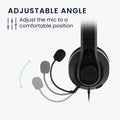 kwmobile Ersatz Kopfhörer Mikrofon kompatibel mit TurtleBeach Recon 500 Headset - Gaming Headphones Mikrofon mit 3,5 mm Klinkenstecker