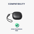 kwmobile Hülle kompatibel mit Anker Soundcore P20i Kopfhörer Case Schutzhülle