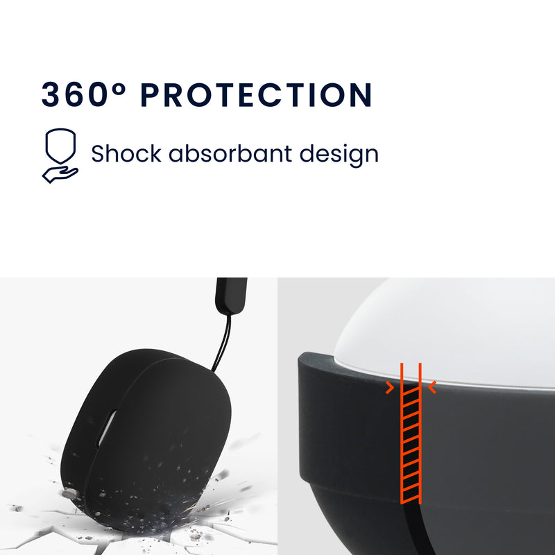 kwmobile Hülle kompatibel mit Anker Soundcore P20i Kopfhörer Case Schutzhülle