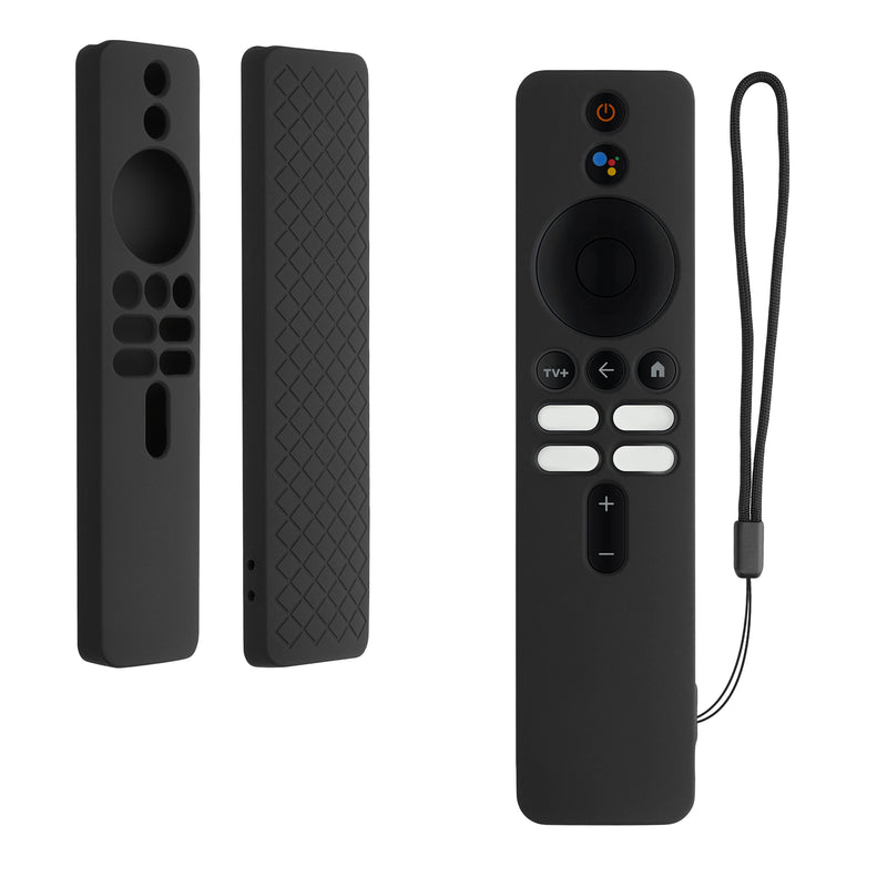 kwmobile Hülle Fernbedienung kompatibel mit Xiaomi TV Box S (2nd Gen) Hülle - Silikon Case für TV Zubehör in Schwarz Schwarz  