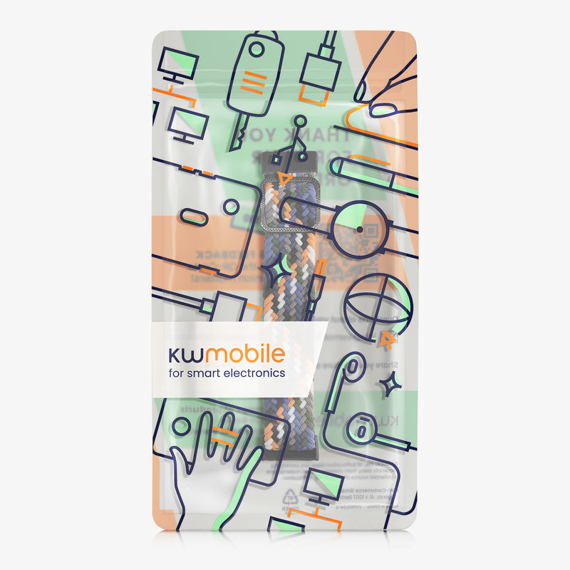 kwmobile Armband kompatibel mit Huawei Band 10 / 9 / 8 Fitnesstracker Sportarmband Innenmaße von 14 - 22 cm