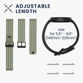 kwmobile Uhrenarmband für Suunto 9 Peak Pro/9 peak/5 peak/Vertical Fitnesstracker Band Set Ersatzarmband Smartwatch