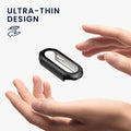 kwmobile Glas Hülle für Xiaomi Mi Band 8 Schutzhülle Fullbody Fitnesstracker Case Set