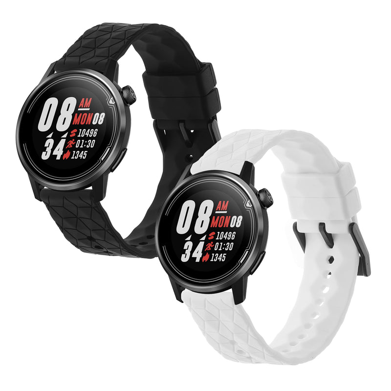 kwmobile Uhrenarmband für COROS PACE 2 / APEX Armband Fitnesstracker Band Set Ersatzarmband Smartwatch