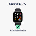 kwmobile Metall Adapter mit 20mm Bandbreite kompatibel mit Xiaomi Redmi Watch 3 Uhrenarmband Smartwatch Armband Anschlussadapter Set