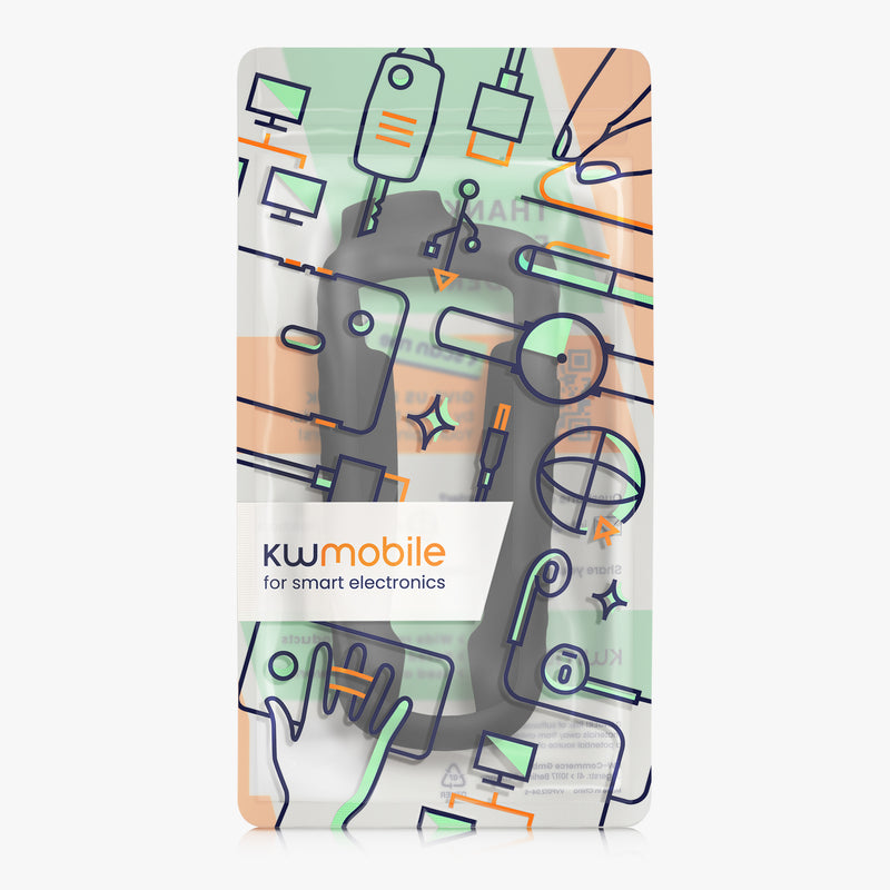 kwmobile Hülle kompatibel mit Garmin GPSMAP 65 / 62 / 62S / 62SC - Schutzhülle für GPS Handgerät