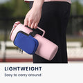 kwmobile Tasche für Tumbler Trinkflasche Tragetasche für Wasserflaschen Kleine Schutztasche mit Reißverschluss und Gummiband
