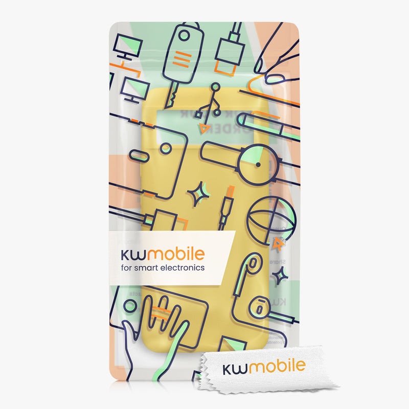 TPU Hülle für Google Pixel 8 in Strahlend Gelb