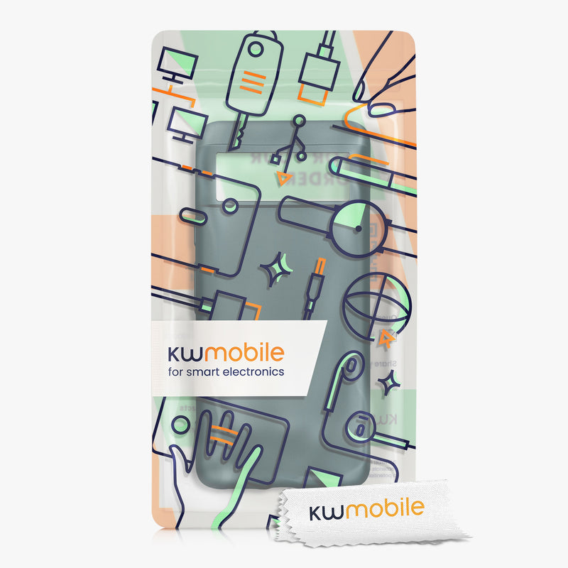 kwmobile Handyhülle für Google Pixel 8 Hülle - Silikon Case - Schutzhülle Cover