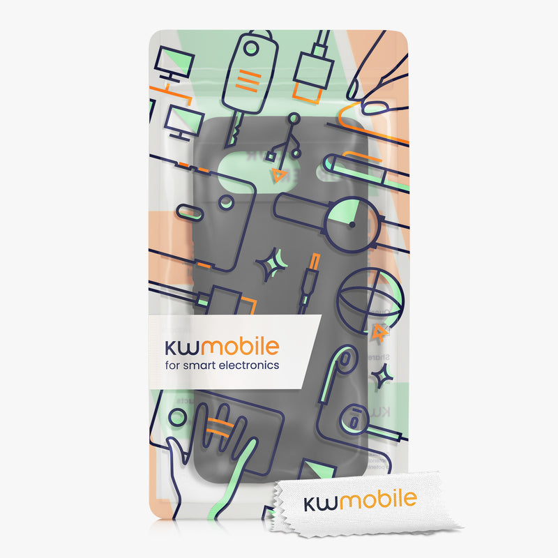 kwmobile Slim Case kompatibel mit Google Pixel 8 Hülle - Handyhülle aus Silikon