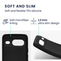 kwmobile Slim Case kompatibel mit Google Pixel 8 Hülle - Handyhülle aus Silikon