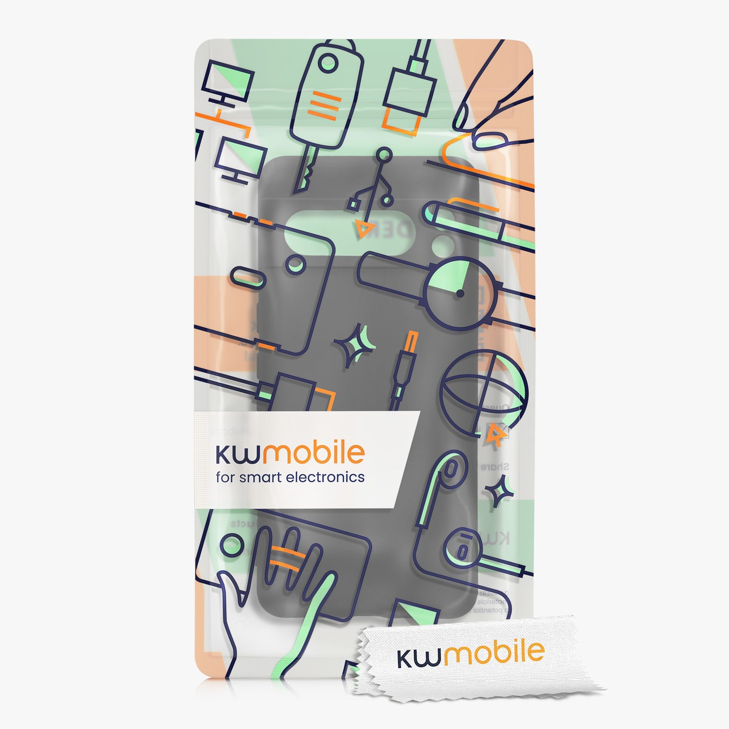 kwmobile Slim Case kompatibel mit Google Pixel 8 Pro Hülle
