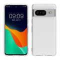 kwmobile Hülle kompatibel mit Google Pixel 8 - Silikon Handyhülle transparent - Handy Case in Transparent Transparent  