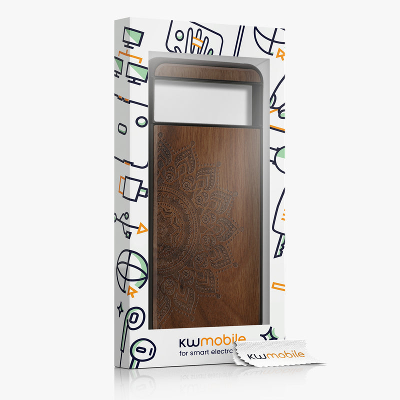 kwmobile Hülle kompatibel mit Google Pixel 8 Hülle Handy Cover TPU Handyhülle Aufgehende Sonne