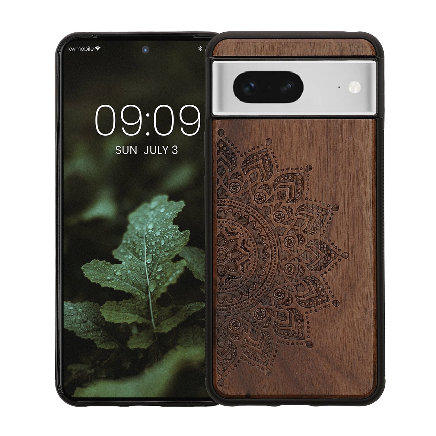 kwmobile Hülle kompatibel mit Google Pixel 8 Hülle Handy Cover TPU Handyhülle Aufgehende Sonne