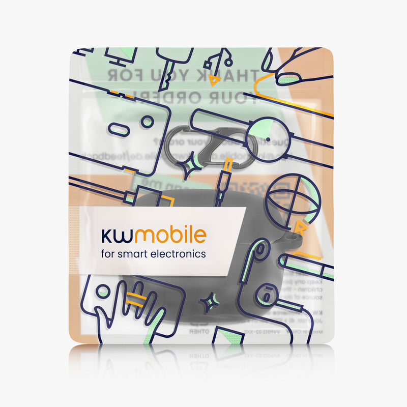 kwmobile Hülle kompatibel mit JBL Tune Buds Hülle - Kopfhörer Case - Schutzhülle