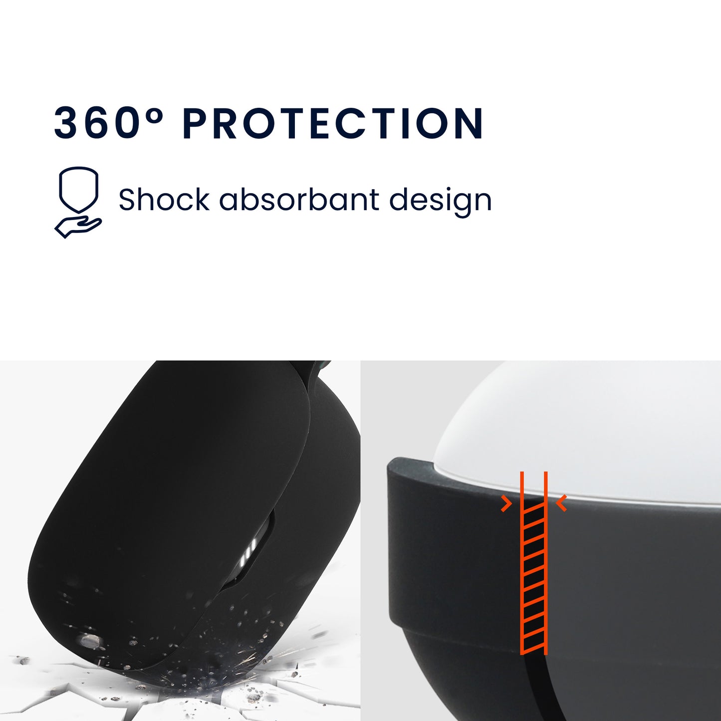 kwmobile Hülle kompatibel mit JBL Tune Buds Hülle - Kopfhörer Case - Schutzhülle
