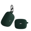 kwmobile Hülle kompatibel mit JBL Tune Buds Hülle - Kopfhörer Case - TPU Silikon Cover - Schutzhülle in Dunkelgrün Dunkelgrün  
