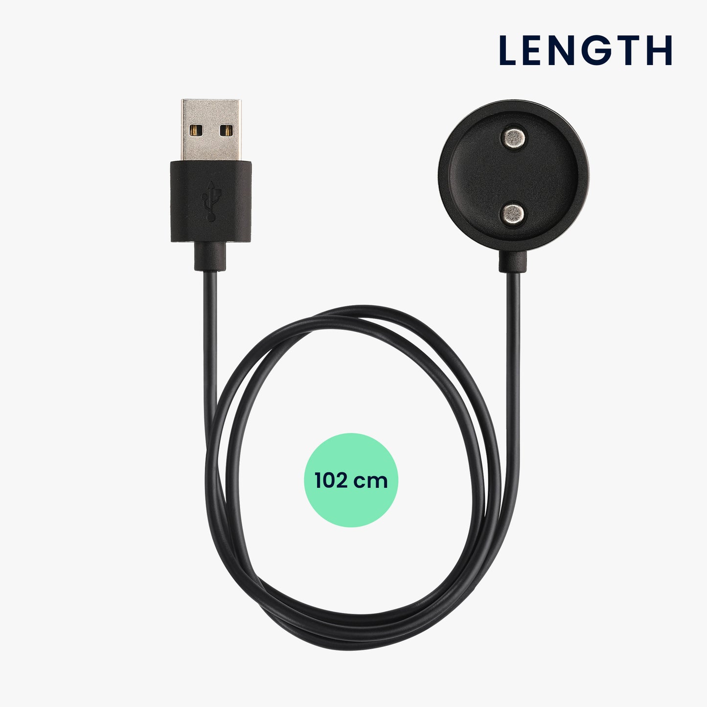 kwmobile USB Kabel Charger kompatibel mit Suunto Vertical / Race S / Ocean Ladekabel Smart Watch Ersatzkabel Fitnesstracker Aufladekabel