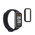 kwmobile Glas Hülle für Xiaomi Redmi Smart Band 2 Schutzhülle Fullbody Fitnesstracker Case Set