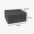 kwmobile Cover kompatibel mit HP Envy 6420e / Envy 6455e - Tasche Hülle Drucker - Staubschutzhülle Schutzhaube Schutzhülle