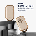kwmobile Autoschlüssel Hülle kompatibel mit Suzuki 2-Tasten Autoschlüssel Keyless Go - Schlüsselhülle Silikon Cover