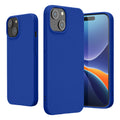 kwmobile Hülle kompatibel mit iPhone 15 Hülle - Weiche und schlanke Silikon Handyhülle - Stoßabsorbierendes Flexibles Case