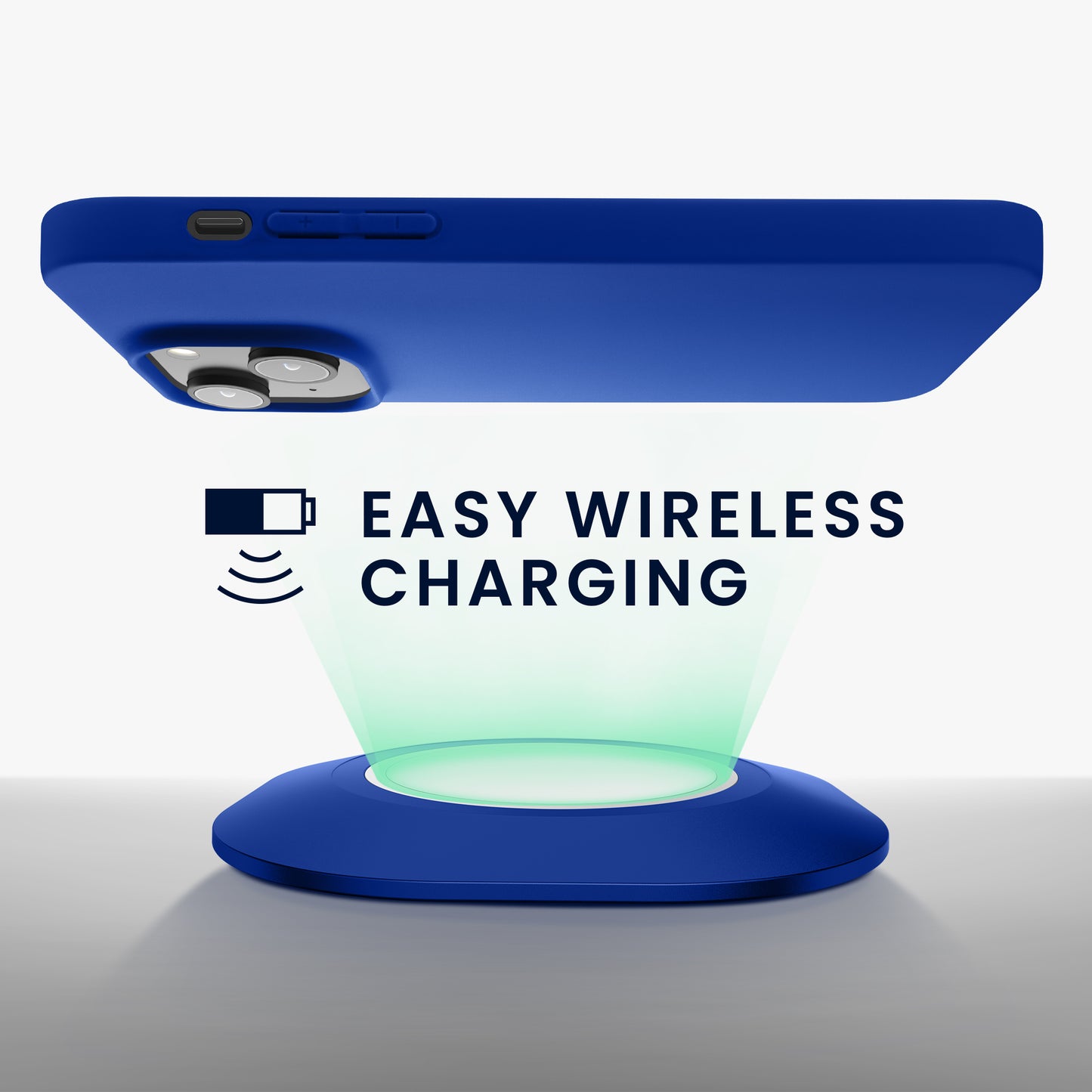 kwmobile Hülle kompatibel mit iPhone 15 Hülle - Weiche und schlanke Silikon Handyhülle - Stoßabsorbierendes Flexibles Case