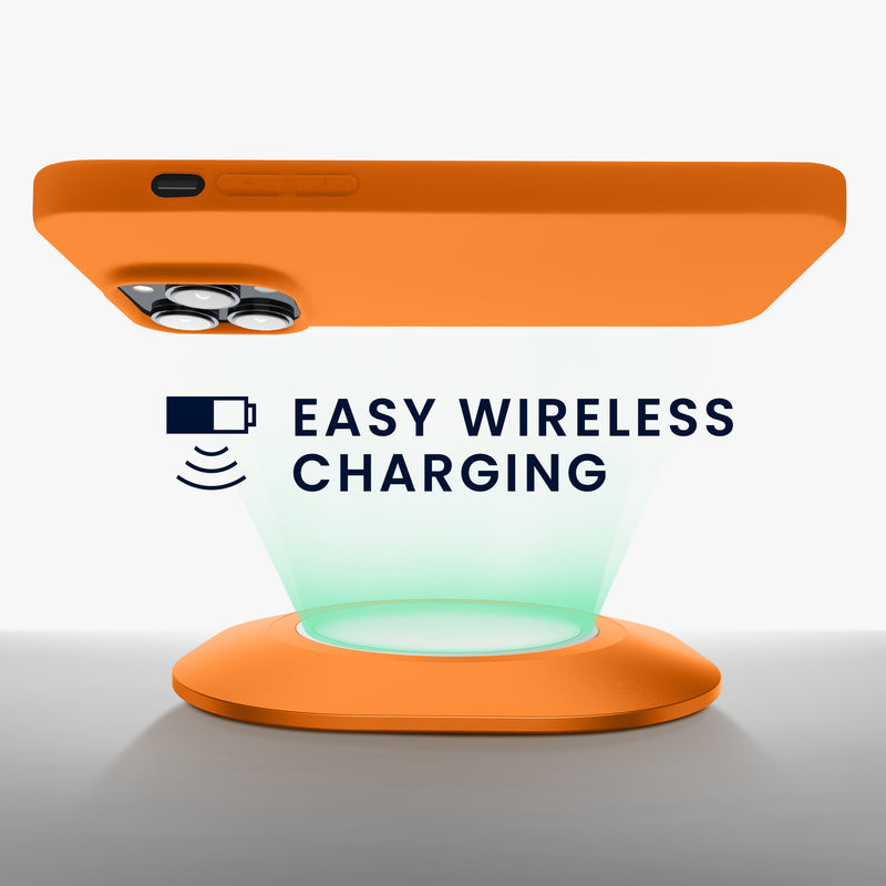 kwmobile Hülle kompatibel mit iPhone 15 Pro Hülle - Weiche und schlanke Silikon Handyhülle - Stoßabsorbierendes Flexibles Case