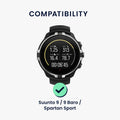 Echtglas Schutz für Suunto 9 / 9 Baro / Spartan Sport Wrist HR