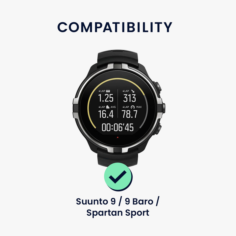 Echtglas Schutz für Suunto 9 / 9 Baro / Spartan Sport Wrist HR