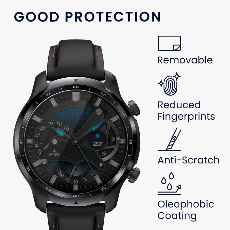 Echtglas Schutz für Ticwatch Pro 3 Lite