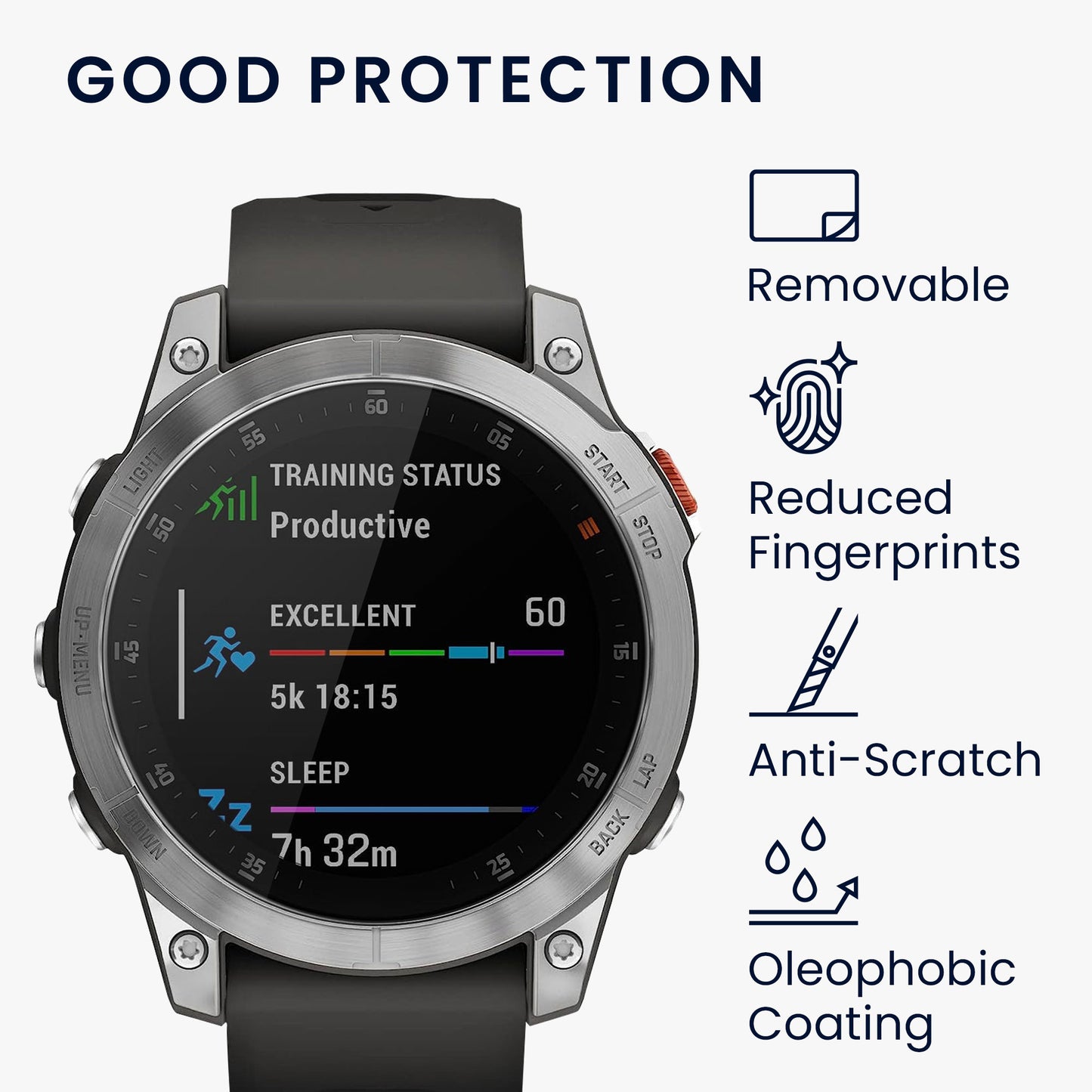 Echtglas Schutz für Garmin EPIX