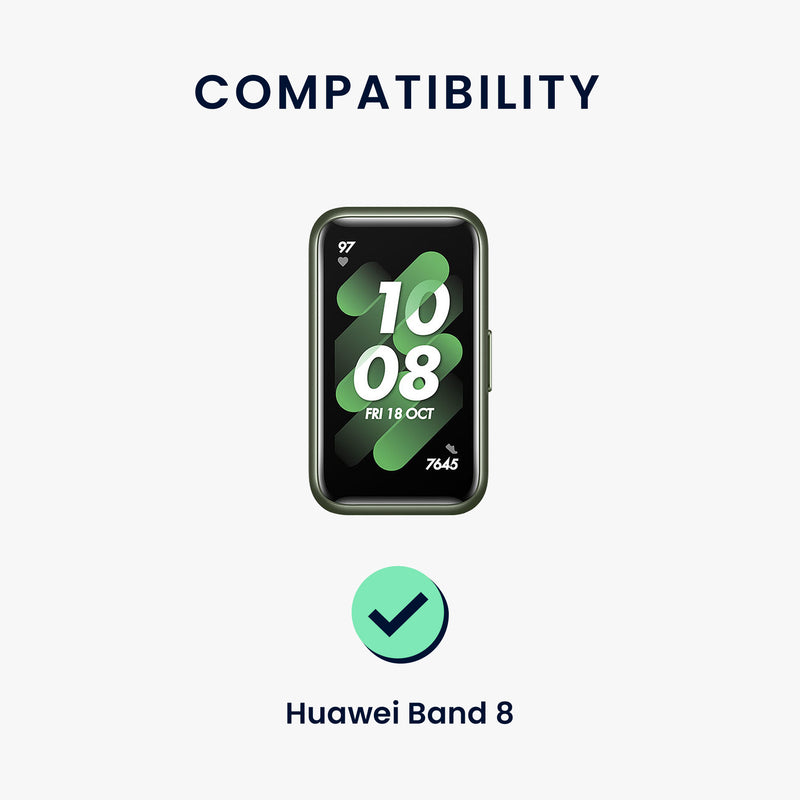 kwmobile Uhrenarmband für Huawei Band 10 / 9 / 8 Armband Fitnesstracker Band Set Ersatzarmband Smartwatch