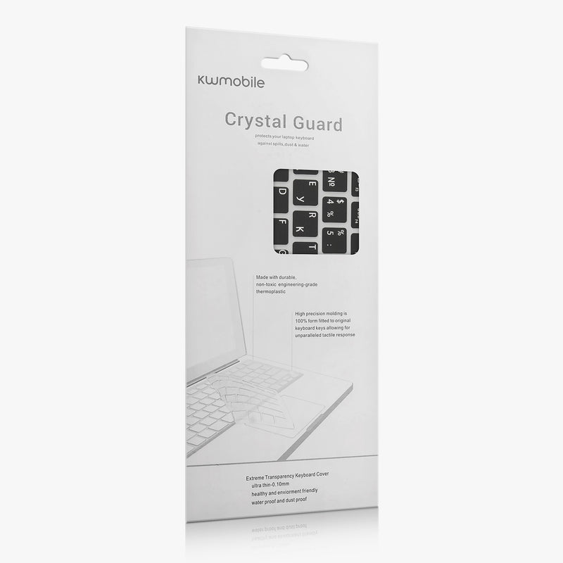 Silikon Tastaturschutz AZERTY (Frankreich, Belgien) kompatibel mit Apple Macbook Air 15 2023 M2 (A2941)