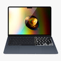Silikon Tastaturschutz AZERTY (Frankreich, Belgien) kompatibel mit Apple Macbook Air 15 2023 M2 (A2941)