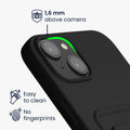 kwmobile Handyhülle kompatibel mit iPhone 15 Plus Hülle - Handy Cover mit Fach für Karten
