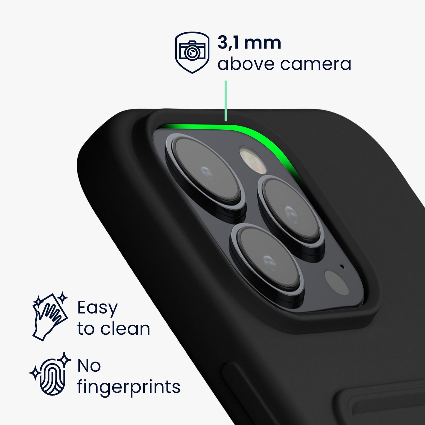 kwmobile Handyhülle kompatibel mit iPhone 15 Pro Max Hülle - Handy Cover mit Fach für Karten