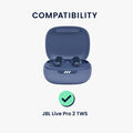 Silikon Hülle für JBL Live Pro 2 TWS Don't touch my Headphones